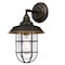 Westinghouse Fixture Wall Outdoor 60W Iron Hill 8.75Wdth, Black Brnz Hgh-Light Cage Clear Glass 6121600 - alternate 7
